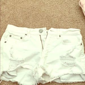 High waisted shorties